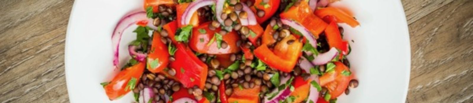 lentil tomato and red pepper salad (1)