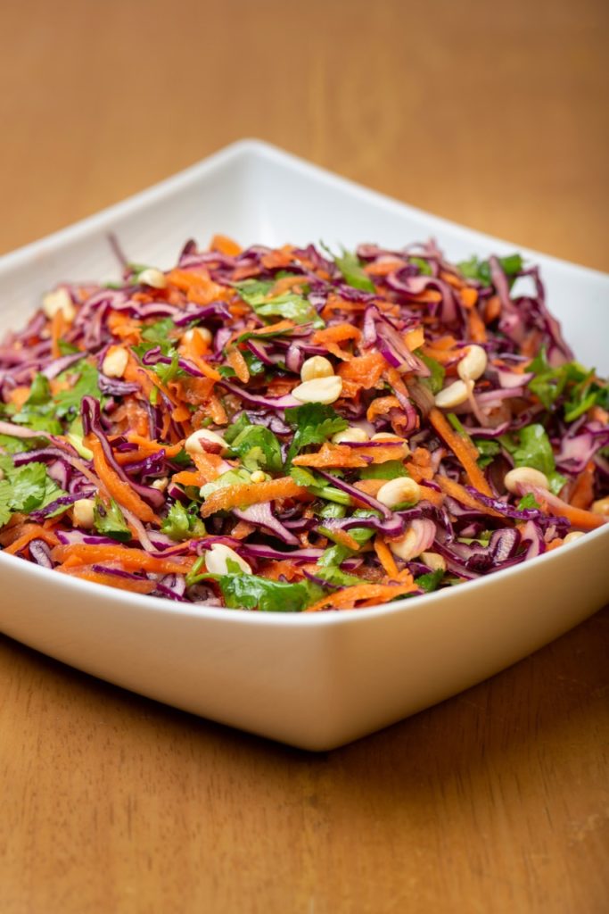 Crunchy Thai Red Cabbage Salad