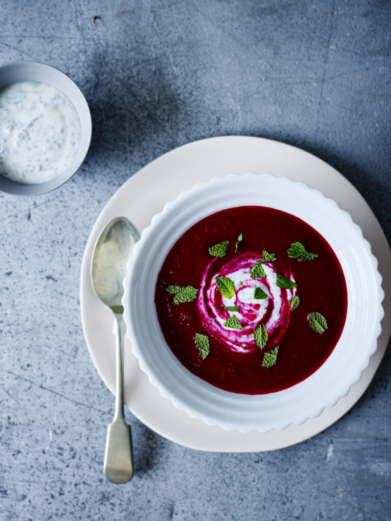 Spiced Beetroot & Apple Soup